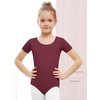 image:imageStelle Ballet Leotards for Girls Short Sleeve Gymnastics Dance Outfit 216YCherry