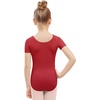 image:imageStelle Ballet Leotards for Girls Short Sleeve Gymnastics Dance Outfit 216YCrimson