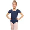 image:imageStelle Ballet Leotards for Girls Short Sleeve Gymnastics Dance Outfit 216YNavy