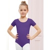 image:imageStelle Ballet Leotards for Girls Short Sleeve Gymnastics Dance Outfit 216YPurple