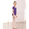 image:imageStelle Ballet Leotards for Girls Short Sleeve Gymnastics Dance Outfit 216YPurple