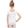 image:imageStelle Ballet Leotards for Girls Short Sleeve Gymnastics Dance Outfit 216YWhite