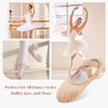 image:imageStelle Ballet Shoes Women Highly Stretch Canvas Dance Slippers Ballet FlatsSand