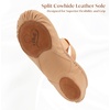 image:imageStelle Ballet Shoes Women Highly Stretch Canvas Dance Slippers Ballet FlatsTan
