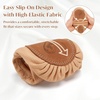 image:imageStelle Ballet Shoes Women Highly Stretch Canvas Dance Slippers Ballet FlatsTan