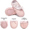 image:imageStelle Ballet Shoes for Girls Boys CloseFit PU Professional Dance SlippersBallet Pinkwith Lace