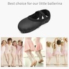 image:imageStelle Ballet Shoes for Girls Boys CloseFit PU Professional Dance SlippersBlack