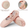 image:imageStelle Ballet Shoes for Girls Genuine Leather Dance SlippersBallet Pink Notie