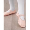image:imageStelle Ballet Shoes for Girls Genuine Leather Dance SlippersBallet Pink Notie