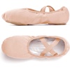 image:imageStelle Ballet Shoes for Women Highly Stretch Canvas Split Sole Dance YogaBallet Pink