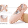 image:imageStelle Ballet Shoes for Women Highly Stretch Canvas Split Sole Dance YogaBallet Pink