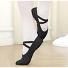 image:imageStelle Ballet Shoes for Women Highly Stretch Canvas Split Sole Dance YogaBlack