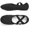 image:imageStelle Ballet Shoes for Women Highly Stretch Canvas Split Sole Dance YogaBlack
