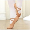 image:imageStelle Ballet Shoes for Women Highly Stretch Canvas Split Sole Dance YogaSand