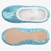 image:imageStelle Ballet Slippers for Girls Glitter Metallic Vegan Leather Full SoleBlue