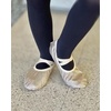 image:imageStelle Ballet Slippers for Girls Glitter Metallic Vegan Leather Full SoleGold Glitter