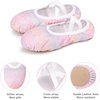 image:imageStelle Ballet Slippers for Girls Glitter Metallic Vegan Leather Full SolePink Ombre