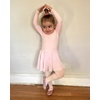 image:imageStelle Ballet Slippers for Girls Glitter Metallic Vegan Leather Full SoleRose Glitter