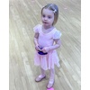 image:imageStelle Ballet Slippers for Girls Glitter Metallic Vegan Leather Full SoleRose Glitter