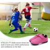 image:imageStelle Baseball Cleats Girls Boys Soccer Shoes Futsal MultiSportFuchsia