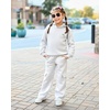 image:imageStelle Girls 2 Pieces Sweatsuit Hoodies Sweatpants Sets 515YLight Heather Grey