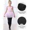 image:imageStelle Girls Ballet Dance Tights Footed for Toddler Kid School Class 2T15YBlack