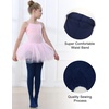 image:imageStelle Girls Ballet Dance Tights Footed for Toddler Kid School Class 2T15YNavy