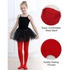 image:imageStelle Girls Ballet Dance Tights Footed for Toddler Kid School Class 2T15YRed