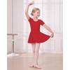 image:imageStelle Girls Ballet Leotards Dance Outfits with Skirt and Footed Tights01red