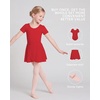 image:imageStelle Girls Ballet Leotards Dance Outfits with Skirt and Footed Tights01red