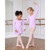 image:imageStelle Girls Ballet Leotards Dance Outfits with Skirt and Footed Tights04lavenderlong Sleeve