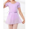image:imageStelle Girls Ballet Leotards Toddler Dance Combo with Skirt and Tights1lavender