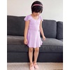 image:imageStelle Girls Ballet Leotards Toddler Dance Combo with Skirt and Tights3lavender Ruffle Sleeve