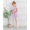image:imageStelle Girls Ballet Leotards Toddler Dance Combo with Skirt and Tights3lavender Ruffle Sleeve