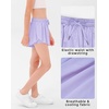 image:imageStelle Girls Butterfly Shorts with Pockets Athletic Running Sports SkirtBlackwhitelavender