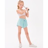 image:imageStelle Girls Butterfly Shorts with Pockets Athletic Running Sports SkirtLight Blue