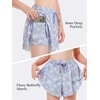 image:imageStelle Girls Butterfly Shorts with Pockets Athletic Running Sports SkirtMagic Flutter