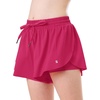 image:imageStelle Girls Butterfly Shorts with Pockets Athletic Running Sports SkirtRaspberry