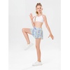 image:imageStelle Girls Butterfly Shorts with Pockets Athletic Running Sports SkirtSpring Mist