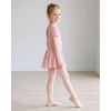 image:imageStelle Girls CrissCross Back Leotards Skirt with Tights for BalletDanceBallet Pink