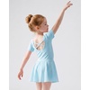 image:imageStelle Girls CrissCross Back Leotards Skirt with Tights for BalletDanceBlue