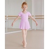 image:imageStelle Girls CrissCross Back Leotards Skirt with Tights for BalletDanceLavender
