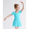 image:imageStelle Girls CrissCross Back Leotards Skirt with Tights for BalletDancePool Blue