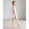 image:imageStelle Girls CrissCross Back Leotards Skirt with Tights for BalletDanceWhite