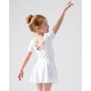 image:imageStelle Girls CrissCross Back Leotards Skirt with Tights for BalletDanceWhite