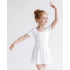 image:imageStelle Girls CrissCross Back Leotards Skirt with Tights for BalletDanceWhite