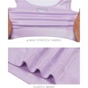 image:imageStelle Girls Dance Tops Sparkly Metallic Crop Tank Top RacerbackLavender