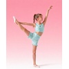 image:imageStelle Girls Dance Tops Sparkly Metallic Crop Tank Top RacerbackLight Blue