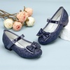 image:imageStelle Girls Dress Shoes Glitter Princess Low Heels for Party Wedding PromT08navy Glitter