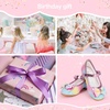 image:imageStelle Girls Dress Shoes Glitter Princess Low Heels for Party Wedding PromT08rainbow